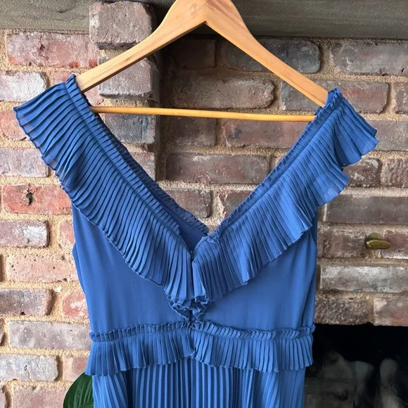 Sezane Rachelle Midi Ruffle Dress - Picture 7 of 9